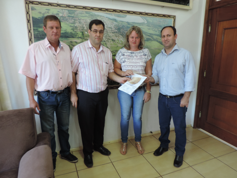 ENTREGUE PRÊMIO DO PROGRAMA “NOTA FISCAL GAÚCHA”